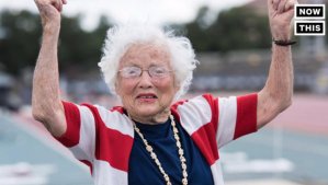 101岁奶奶打破两项短跑世界纪录