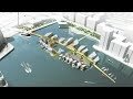 Baca Architects proposes floating settlements to combat overcrowding in cities