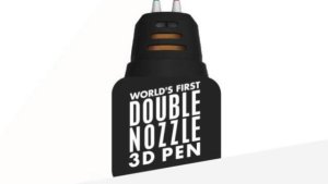 Scribbler DUO双喷嘴的3D打印笔  提高打印速度