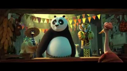 《功夫熊猫3》预告对对碰，安吉丽娜朱莉配音